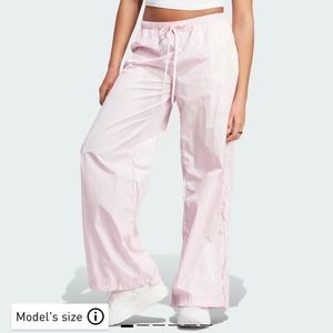 Adidas City Break Puddle Pants in Clear Pink